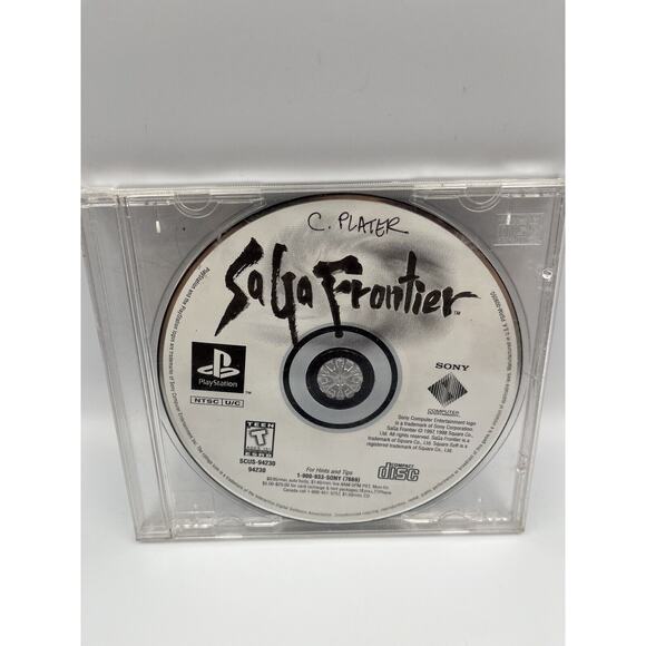 Saga Frontier 2 PS1 PlayStation 1 - No Manual *Tested/Working* SquareSoft - Picture 1 of 6